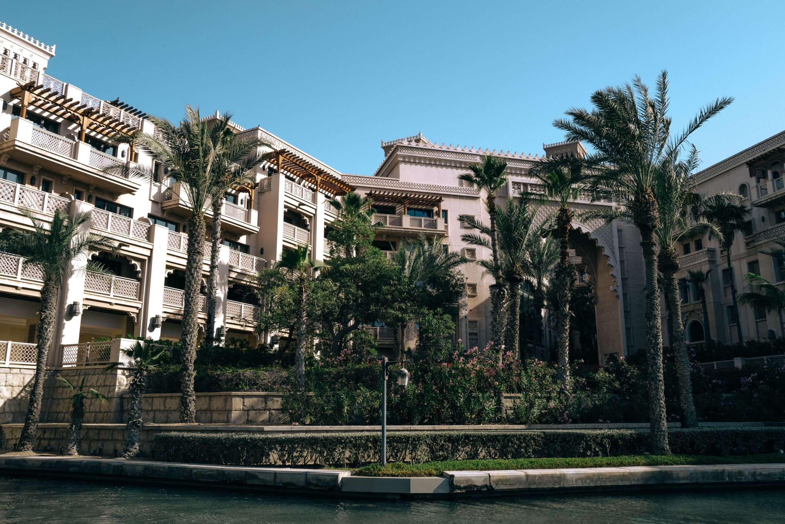 Hotel Among Palm Trees in Dubai