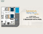 Samana Mykonos 2 Bedroom with Pool - Truss
