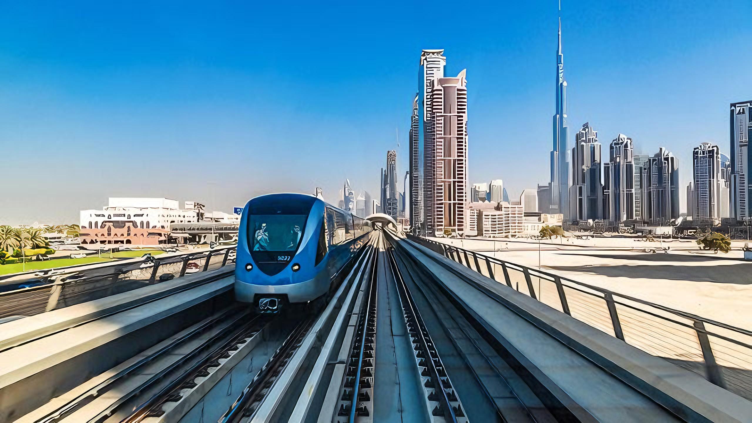 Dubai Metro Blue Line Project