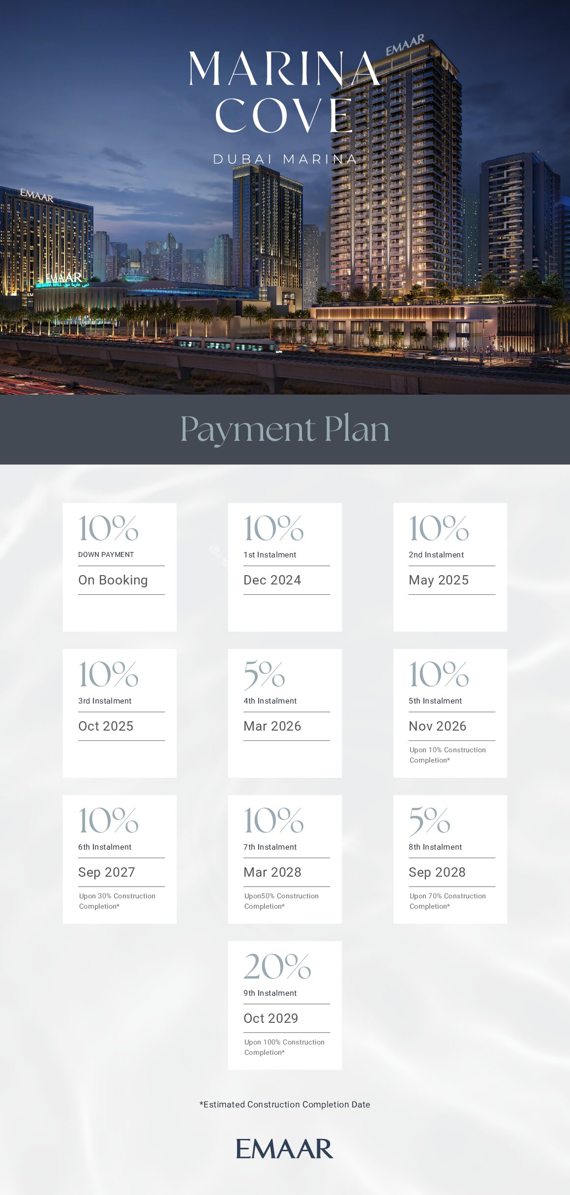 EMAAR-MARINA-COVE-PAYMENT-PLAN